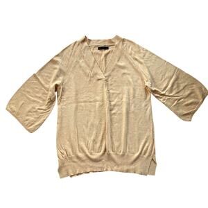 Seven V-Neck Bell Sleeve Sweater Size XL